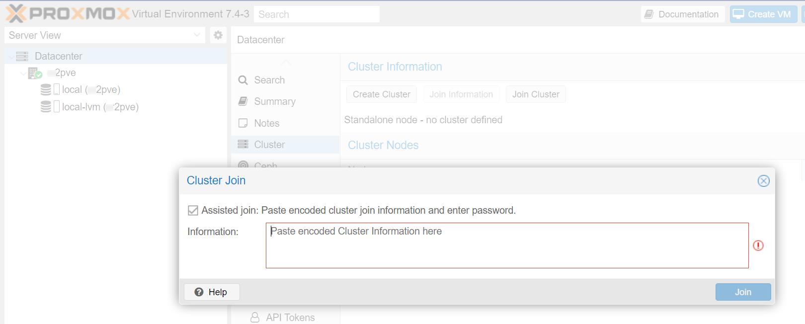 Proxmox HA Cluster 06