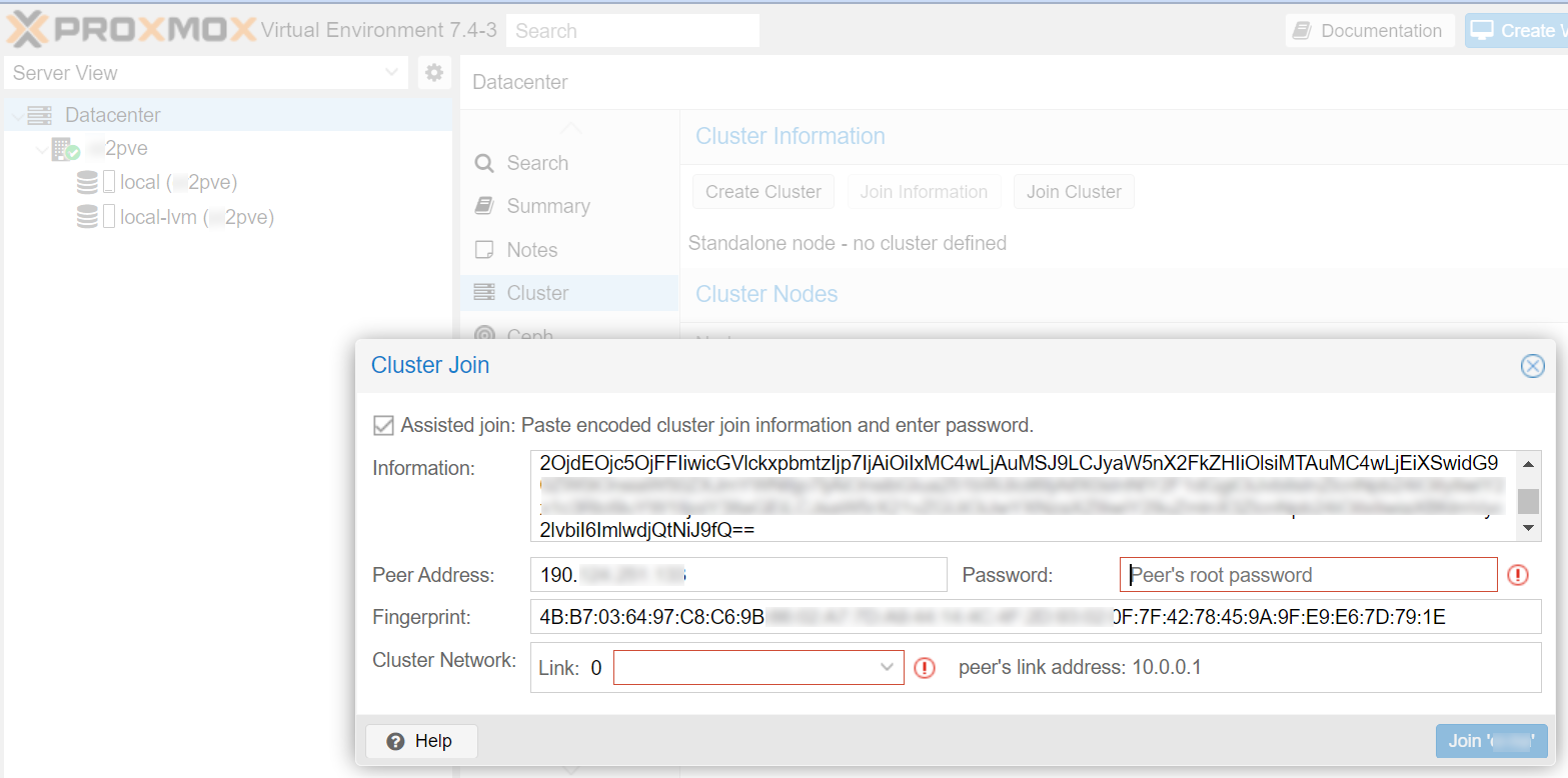 Proxmox HA Cluster 07